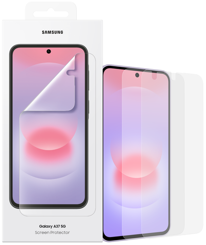 Folija za zaštitu ekrana Samsung za Galaxy A37 5G, Plastika, Set 2 komada EF-UA376CTEGWW