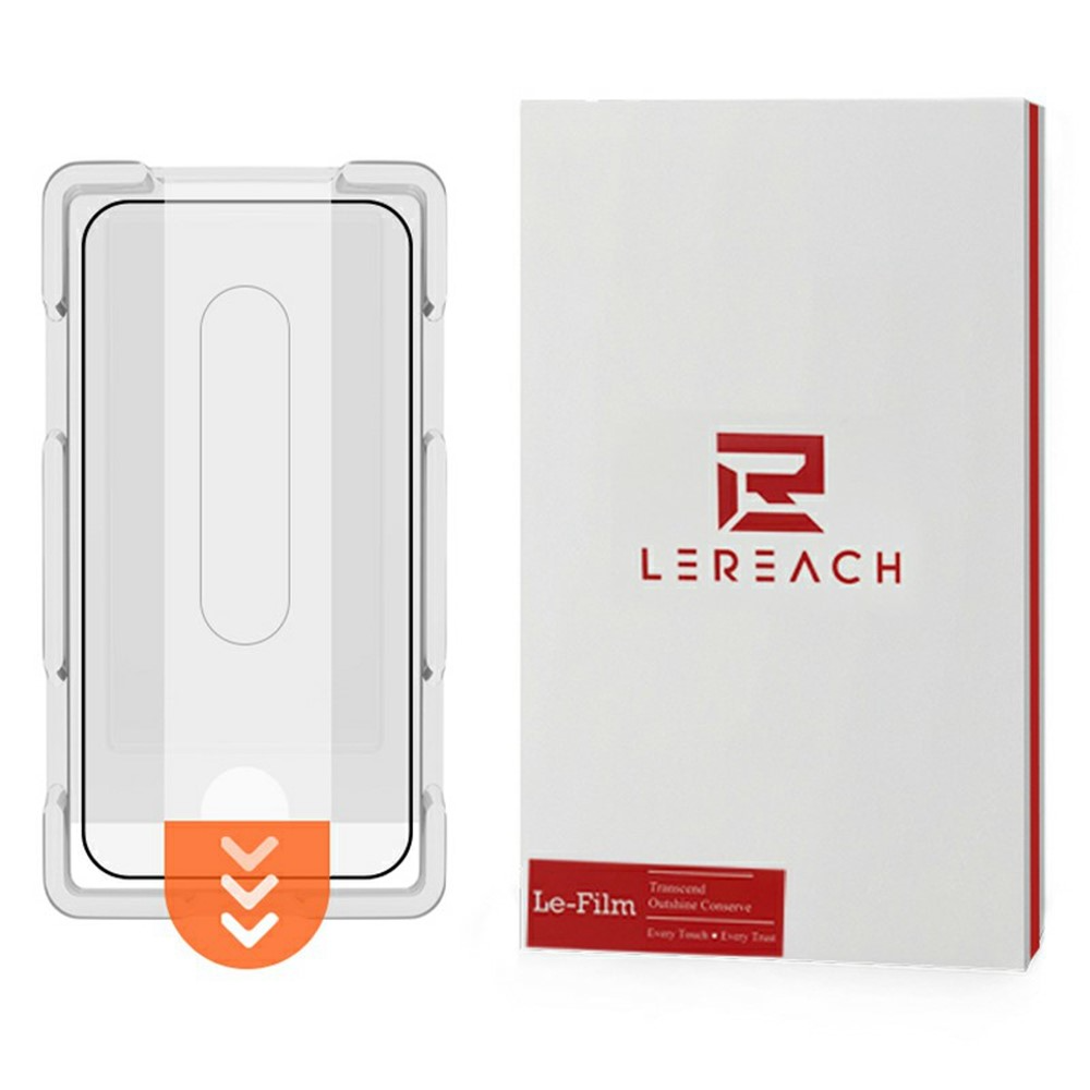 Zaštitna folija za ekran Lereach za Xiaomi Poco X8 Pro Max, Kaljeno staklo, Full Glue, Crna