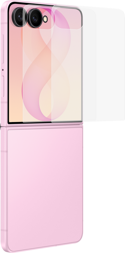 Zaštitna folija za spoljni ekran Samsung protiv refleksije za Galaxy Z Flip8 F776, plastika, set od 2 komada EF-UF776CTEGWW