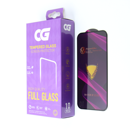 Zaštitna folija za ekran OG Premium za Samsung Galaxy A57 5G, Kaljeno staklo, Full Glue, Set od 10 komada