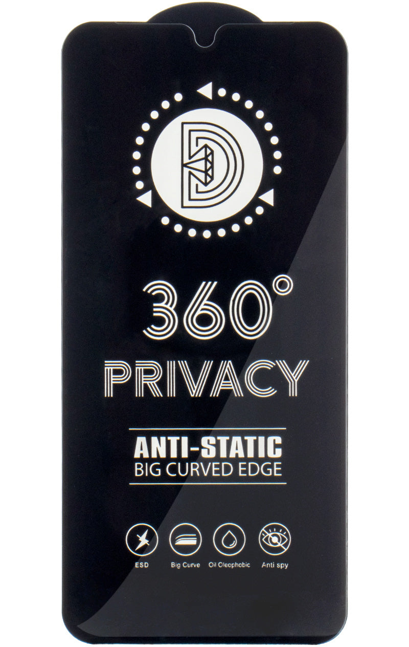 Zaštitna folija za ekran Privacy OEM 360 za Samsung Galaxy A37 5G, Kaljeno staklo, Full Glue