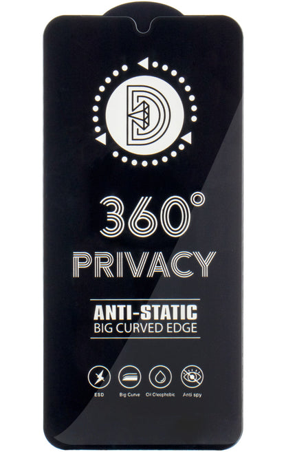 Zaštitna folija za ekran Privacy OEM 360 za Samsung Galaxy A37 5G, Kaljeno staklo, Full Glue