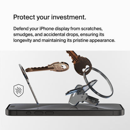 Zaštitna folija za ekran Belkin ScreenForce UltraGlass 2 za Apple iPhone 15 Pro Max, Kaljeno staklo, Full Glue OVA134zz