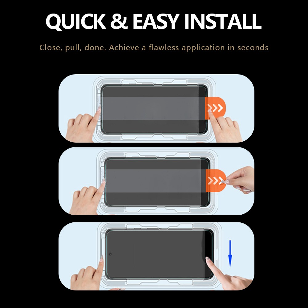 Zaštitna folija za ekran Privacy Lereach za Xiaomi 17T Pro, Kaljeno staklo, Full Glue, Set od 2 komada