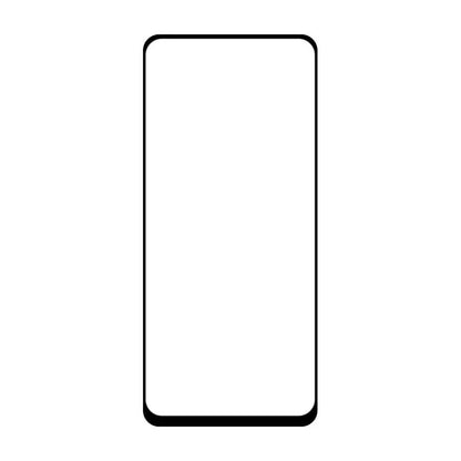 Zaštitna folija za ekran OEM za Samsung Galaxy A54 A546, Kaljeno staklo, Pun ljepilo, 10D, Crna