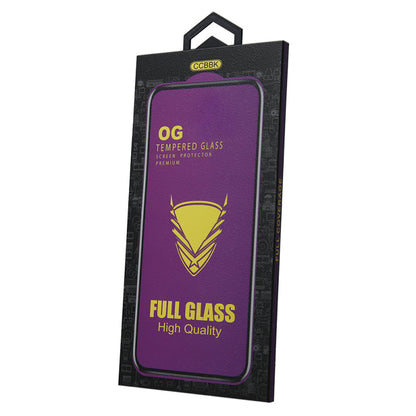 Zaštitna folija za ekran OEM OG Premium za Samsung Galaxy S23 S911 / S22 5G S901, Kaljeno staklo, Full Glue, Crna