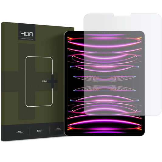 Protective Screen Cover HOFI PRO+ for Apple iPad Pro 12.9 (2022) / Pro 12.9 (2021) / Pro 12.9 (2020), Glass Shielded, Full Glue, 2.5D 