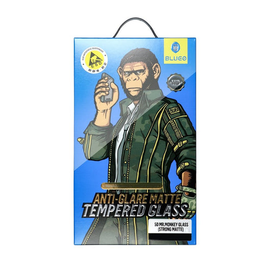Zaštitna folija za ekran Privacy Mr. Monkey Glass za Apple iPhone 15 Pro, Kaljeno staklo, Pun ljepilo, 5D
