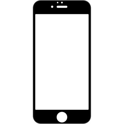 Protective Screen Privacy Veason Screen Protector for Apple iPhone SE (2022) / SE (2020) / 8 / 7, Glass Protected, Full Glue, 6D