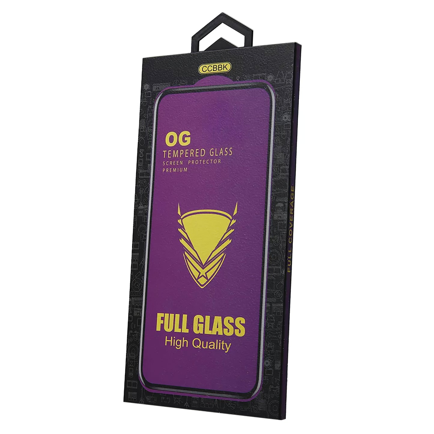 OEM OG Premium Screen Protector for Samsung Galaxy A15 5G A156 / A15 A155 / A25 A256, Glass Shielded, Full Glue, Black