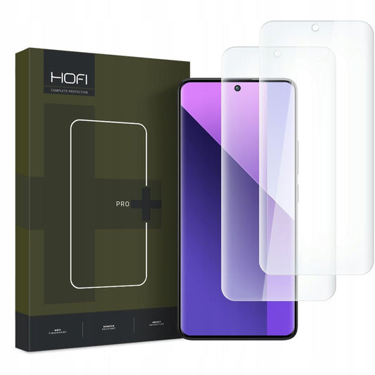 HOFI PRO+ Screen Protector for Xiaomi Redmi Note 13 Pro+, Glass Shielded, UV Glue, Set 2 pieces