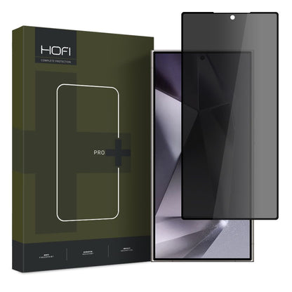 Zaštitna folija za ekran HOFI PRO+ Privacy za Samsung Galaxy S24 Ultra S928, Kaljeno staklo, Pun ljepilo