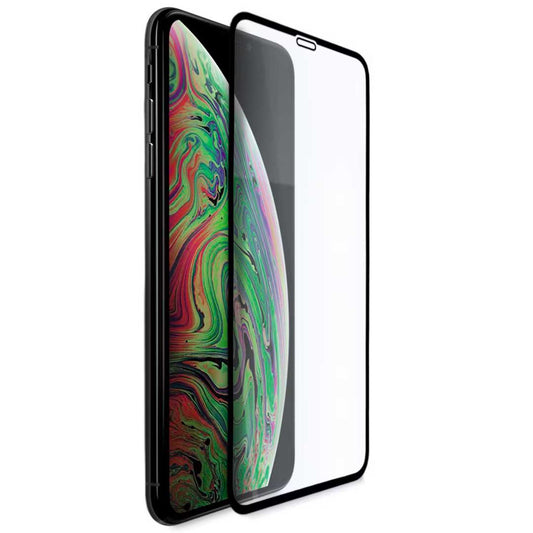 Zaštitna folija za ekran Veason PRO za Apple iPhone XS Max, Kaljeno staklo, Full Glue, 6D, Crna