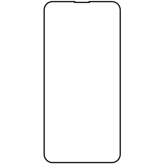 Zaštitna folija za ekran Veason PRO za Apple iPhone 14 Pro Max, Kaljeno staklo, Pun lepak, 6D, Crna