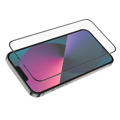 Zaštitna folija za ekran Borofone BF3 za Apple iPhone 13 Pro Max, Kaljeno staklo, Pun ljepilo, Crna