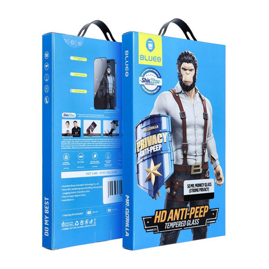 Zaštitna folija za ekran Privacy Blueo za Samsung Galaxy S25 Ultra S938, Kaljeno staklo, Full Glue, 5D