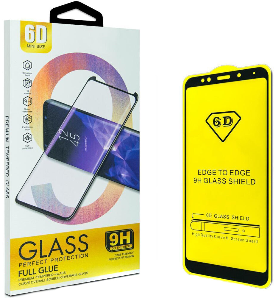 OEM zaštitna folija za ekran za Oppo Reno13 F, Kaljeno staklo, Full Glue, 21D, Crna