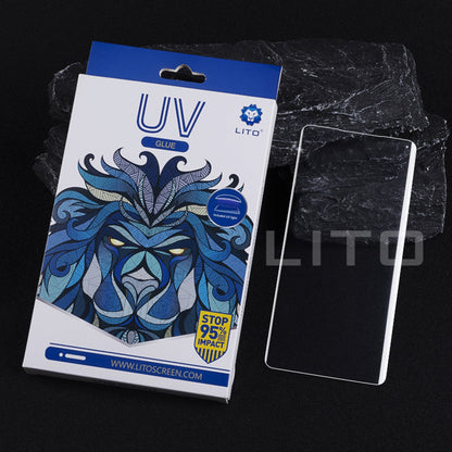 Zaštitna folija za ekran Lito za Samsung Galaxy Note 10+ 5G N976 / Note 10+ N975, Kaljeno staklo, UV lepak, 3D