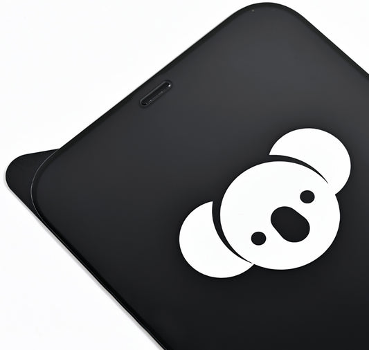 Zaštitna folija za ekran Bear HD za Apple iPhone 17 Air, Kaljeno staklo, Full Glue, Crna