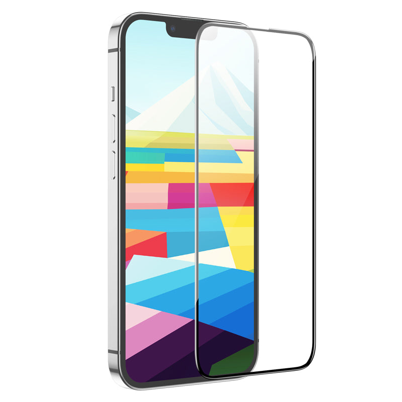 Zaštitna folija za ekran HOCO G16 za Apple iPhone 15 Plus, Kaljeno staklo, Full Glue, 5D, Crna