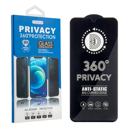 Zaštitna folija za ekran Privacy OEM 360 za Samsung Galaxy A37 5G, Kaljeno staklo, Full Glue