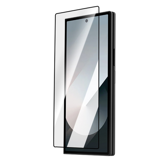 Zaštitna folija za spoljašnji ekran Lereach za Samsung Galaxy Z Fold8 Ultra F976 / Z Fold7 F966, kaljeno staklo, puna lepak, crna