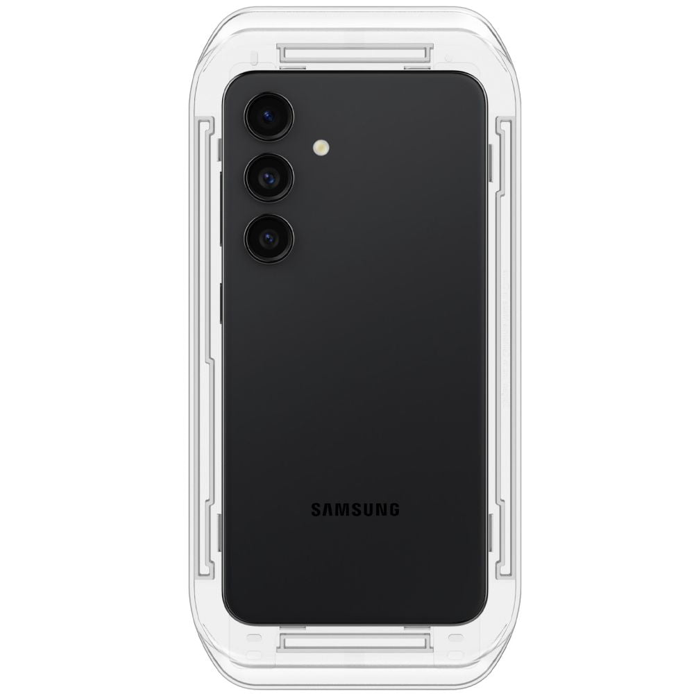 Zaštitna folija za ekran Spigen GlastR EZ FIT za Samsung Galaxy S25+ S936 / S24+ S926, Kaljeno staklo, Full Glue, Set 2 komada AGL07432