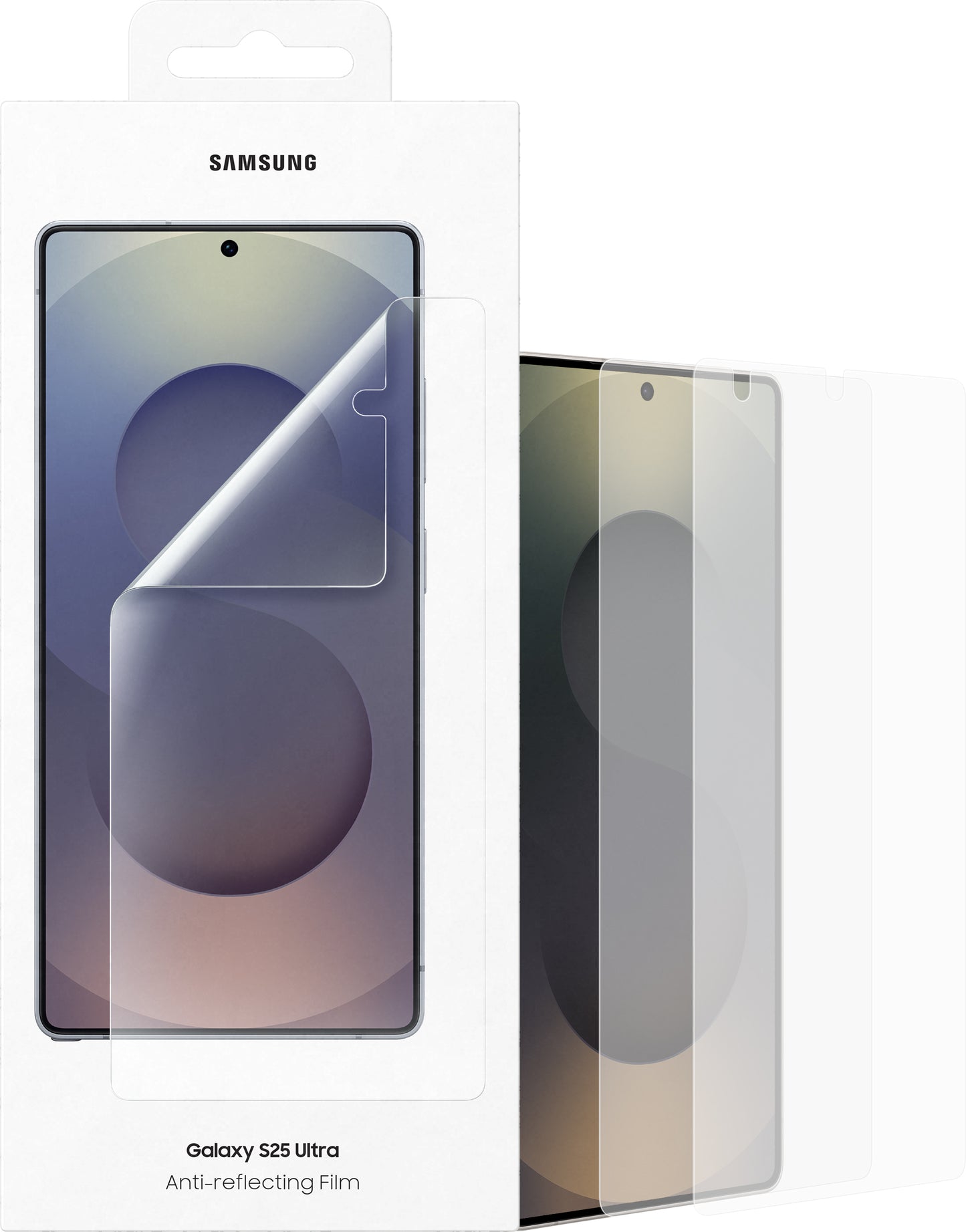 Folija za zaštitu ekrana protiv odsjaja za Samsung Galaxy S25 Ultra S938, Plastika, Set 2 komada EF-US938CTEGWW