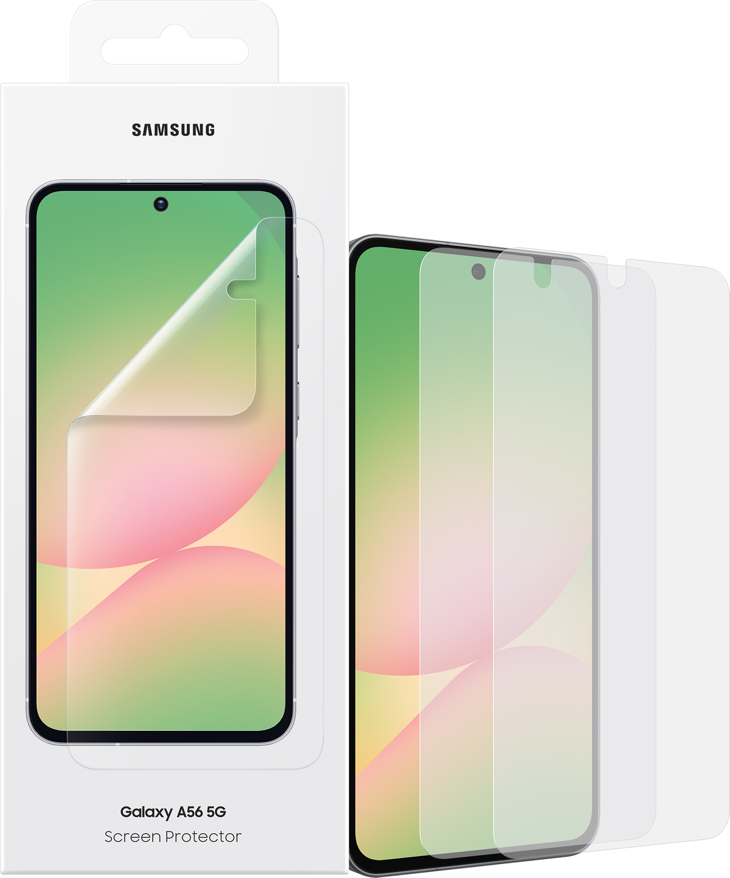 Zaštitna folija za ekran za Samsung Galaxy A56 A566, Plastika, Set od 2 komada EF-UA566CTEGWW