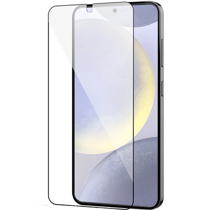 Zaštitna folija za ekran Joyroom za Samsung Galaxy S24 S921, Kaljeno staklo, Full Glue, 2.5D, Crna