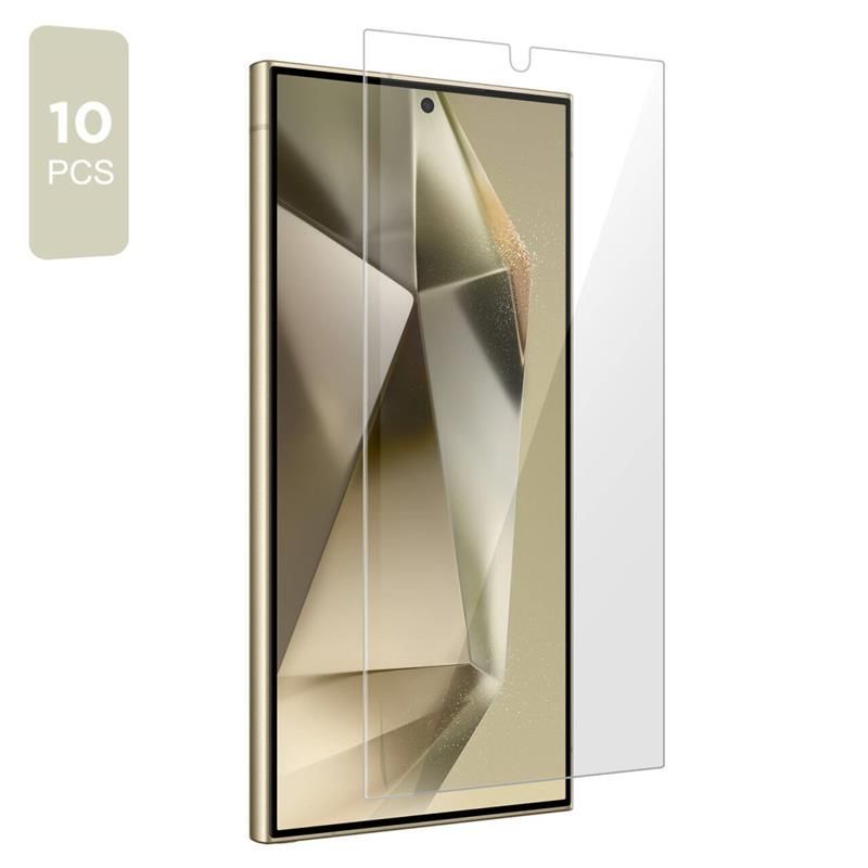 Zaštitna folija za ekran Tech-Protect za Samsung Galaxy S26 S942, Kaljeno staklo, Full Glue, Set od 10 komada