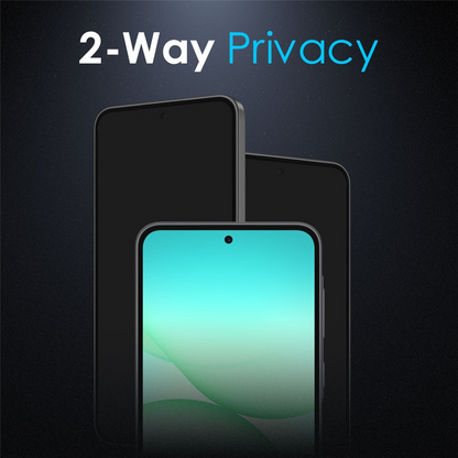 Zaštitna folija za ekran Privacy Northjo za Samsung Galaxy A57 5G, Kaljeno staklo, Full Glue, Set od 2 komada