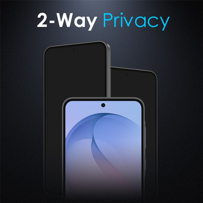 Zaštitna folija za ekran Privacy Northjo za Samsung Galaxy S26 FE, Kaljeno staklo, Full Glue, Set od 2 komada