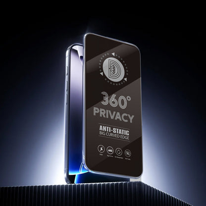 Zaštitna folija za ekran Privacy OEM 360 za Samsung Galaxy A37 5G, Kaljeno staklo, Full Glue