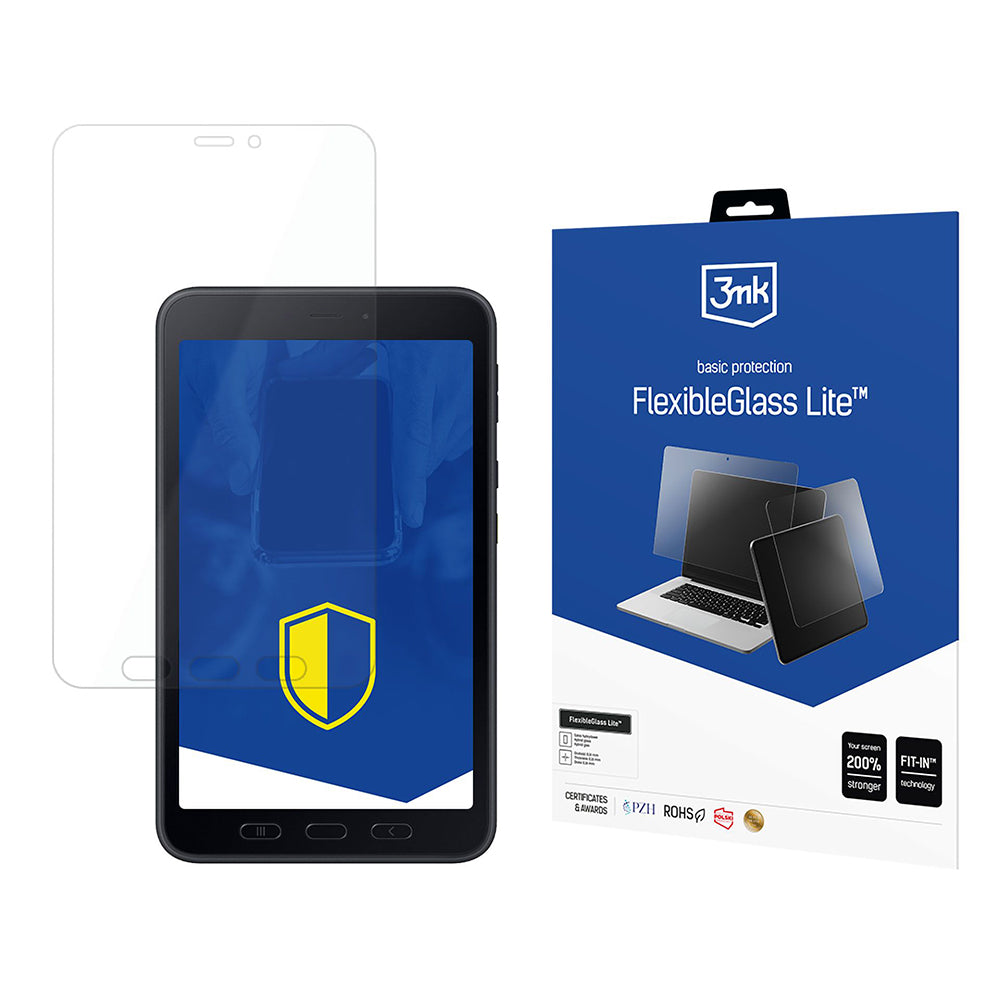 Zaštitna folija za ekran 3MK FlexibleGlass Lite za Samsung Galaxy Tab Active5, Fleksibilno staklo, Full Glue