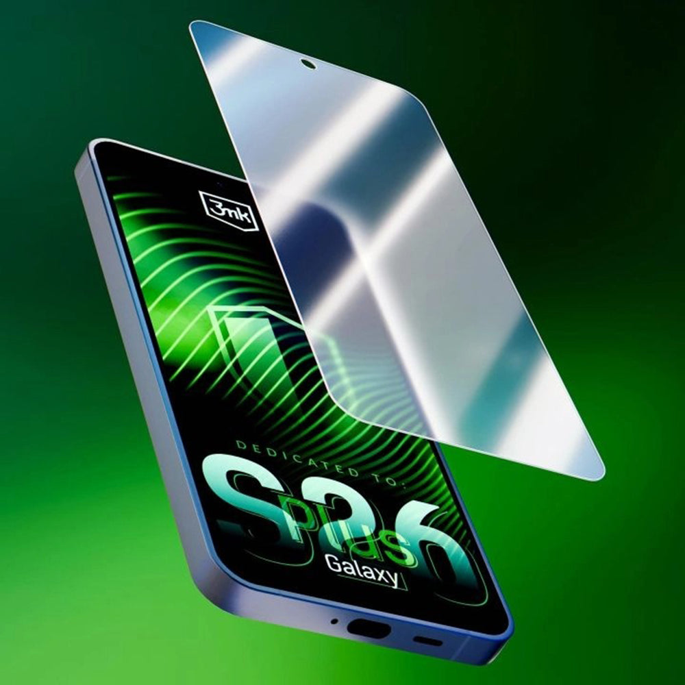 Folija za zaštitu ekrana 3MK FlexibleGlass za Samsung Galaxy S26 Plus, Fleksibilno staklo, Full Glue, Providna