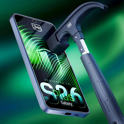 Folija za zaštitu ekrana 3MK FlexibleGlass za Samsung Galaxy S26 Plus, Fleksibilno staklo, Full Glue, Providna