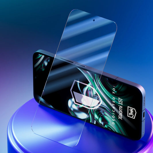 Folija za zaštitu ekrana 3MK FlexibleGlass za Xiaomi 15T, Fleksibilno staklo, Full Glue