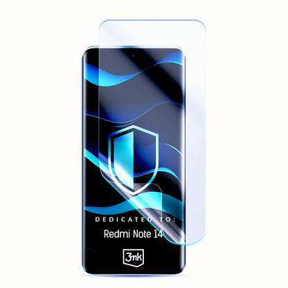 Zaštitna folija za ekran 3MK FlexibleGlass za Xiaomi Redmi Note 14 5G, Fleksibilno staklo, Full Glue
