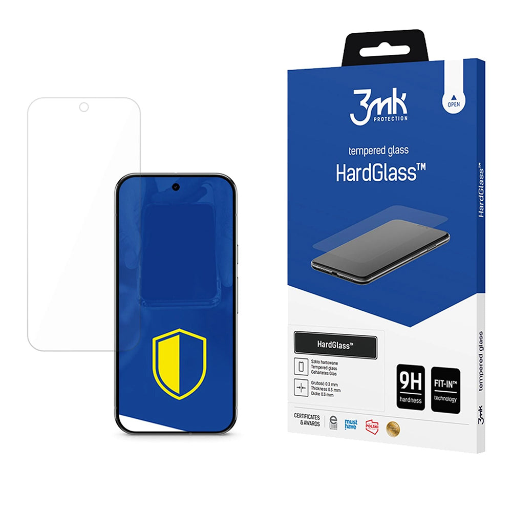 Zaštitna folija za ekran 3MK HardGlass za Google Pixel 10 Pro / 10, Kaljeno staklo, Full Glue