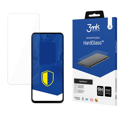 Zaštitna folija za ekran 3MK HardGlass za Motorola Moto G15 / G15 Power / E15 / G05, Kaljeno staklo, Full Glue