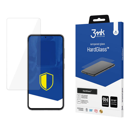Zaštitna folija za ekran 3MK HardGlass za Samsung Galaxy S25 S931 / S24 S921, Kaljeno staklo, Full Glue