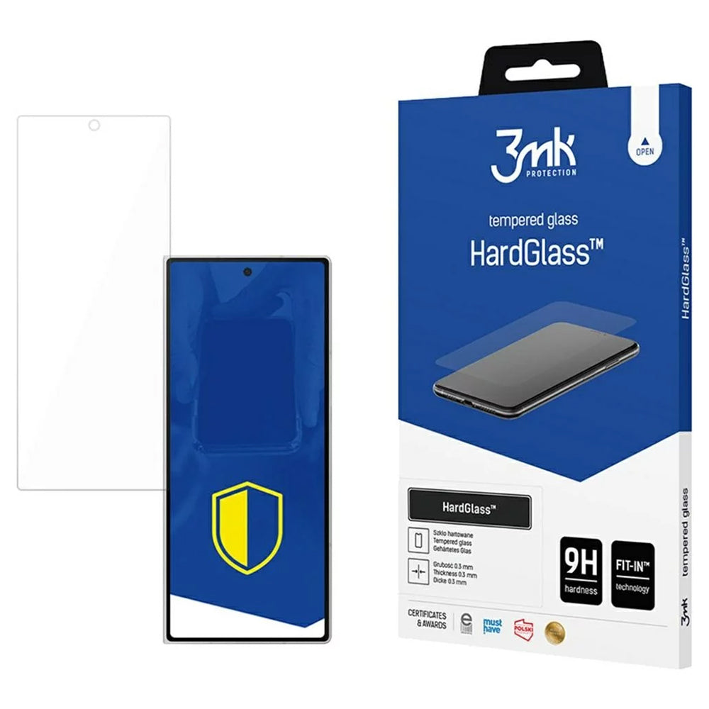 Zaštitna folija za ekran 3MK HardGlass za Samsung Galaxy Z Fold7 F966, Kaljeno staklo, Full Glue