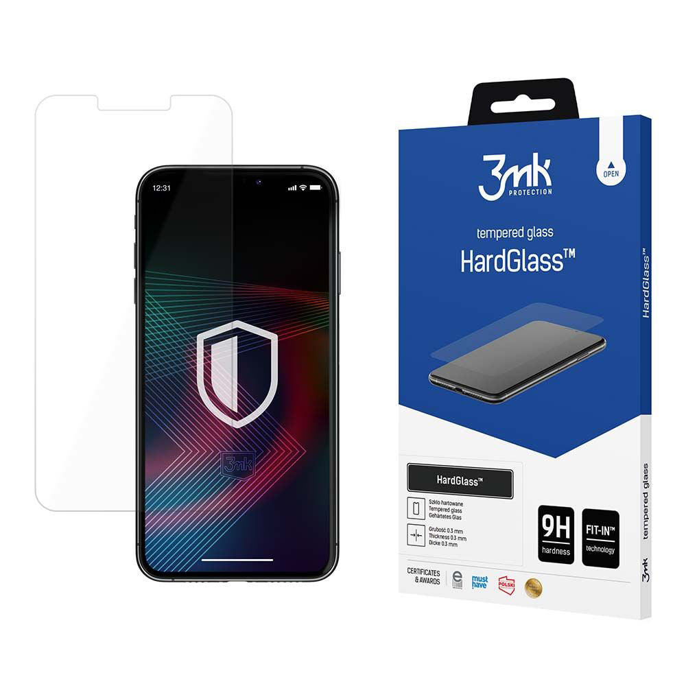 Folija za zaštitu ekrana 3MK HardGlass za Xiaomi Redmi 15 5G / 15 4G, Kaljeno staklo, Full Glue