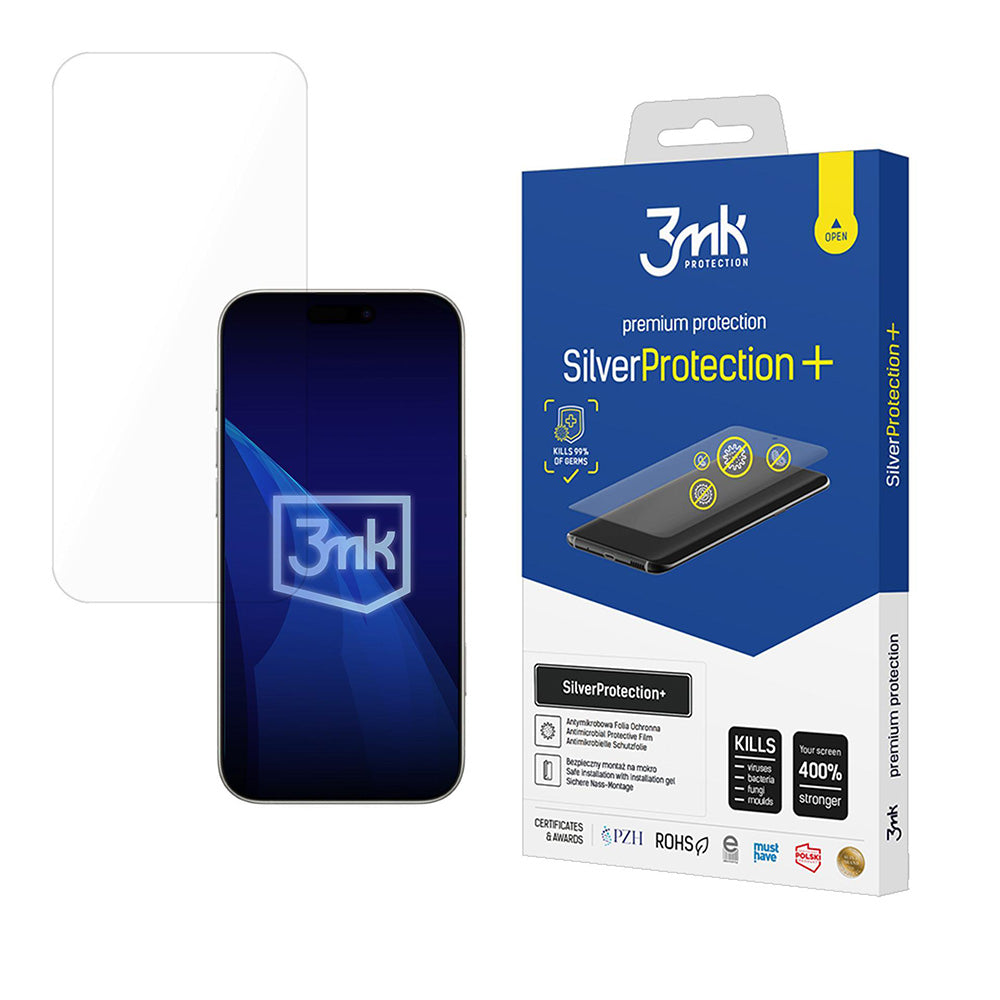 Folija za zaštitu ekrana 3MK Silver Protect+ za Apple iPhone 17 Pro Max, Plastika