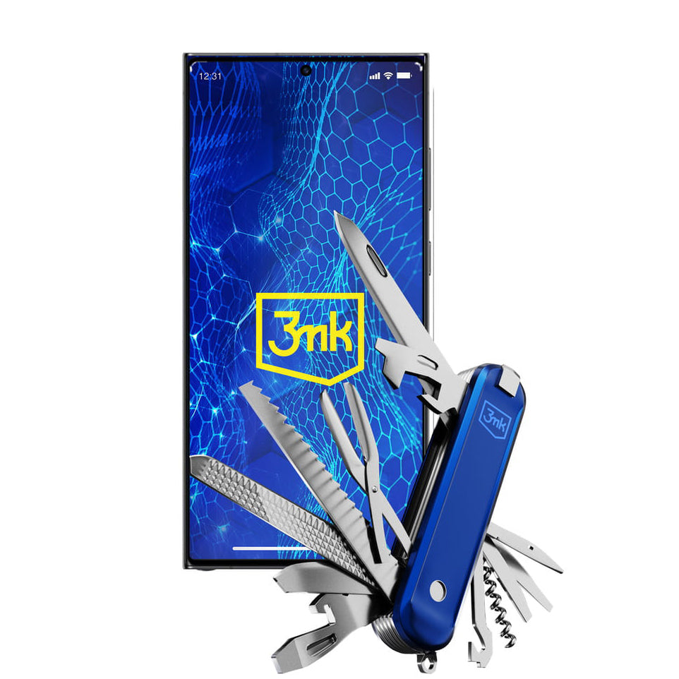 Zaštitna folija za ekran 3MK HardGlass Max Lite za Samsung Galaxy S23 Ultra S918, Kaljeno staklo, Edge Glue, Crna