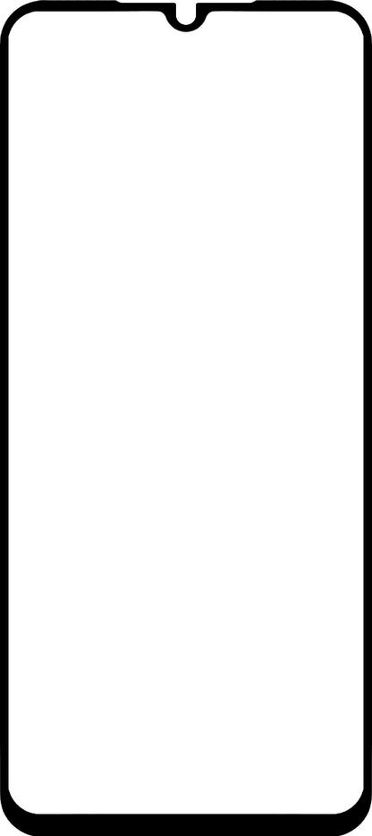 Zaštitna folija za ekran BLUE Shield za Samsung Galaxy A15 5G A156 / A15 A155, Kaljeno staklo, Pun ljepilo, Prijateljski za upotrebu s maskom, Crna
