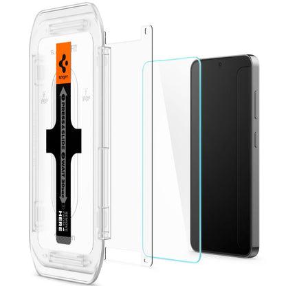 Zaštitna folija za ekran Spigen GlastR EZ FIT za Samsung Galaxy S25+ S936 / S24+ S926, Kaljeno staklo, Full Glue, Set 2 komada AGL07432