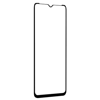 Folija za zaštitu ekrana Blue Shield za Samsung Galaxy A23 5G A236, Kaljeno staklo, Pun lepak, Prijateljski za futrole, Crna