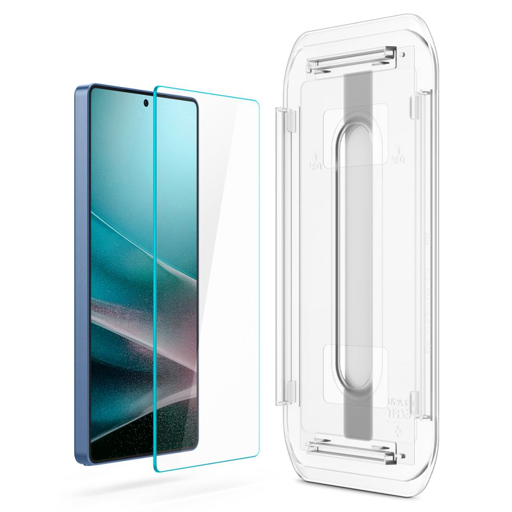 Zaštitna folija za ekran Spigen GlastR EZ FIT HD za Samsung Galaxy S25 Ultra S938, Kaljeno staklo, Full Glue, Set 2 komada AGL09082